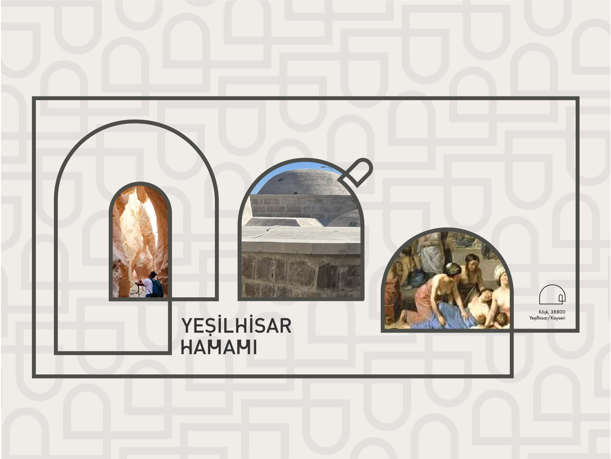 Yeşilhisar Bathhouse Visitor Center, project image